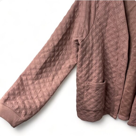 Madewell Womens Quilted Button-Up Cardigan Sweatshirt Small - Picture 15 of 15